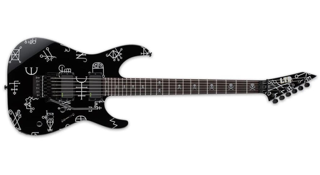 LTD KH DEMONOLOGY KIRK HAMMETT SIGNATURE - Incl. Case